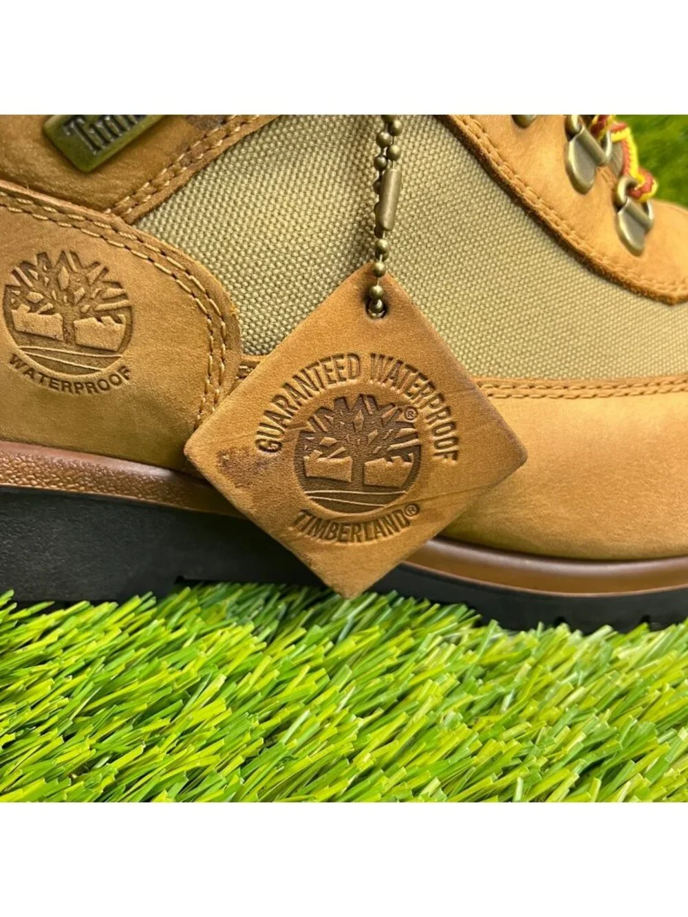 Timberland Classic Field Mens Size 10.5 Brown Leather Waterproof Trail Boots